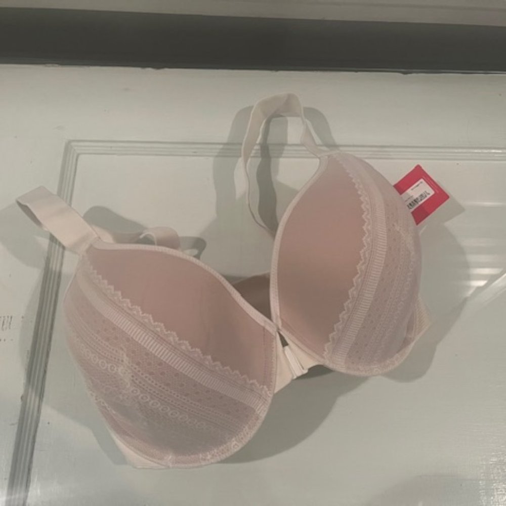 NWT Bra-llelujah!® Illusion Lace Full Coverage Bra
